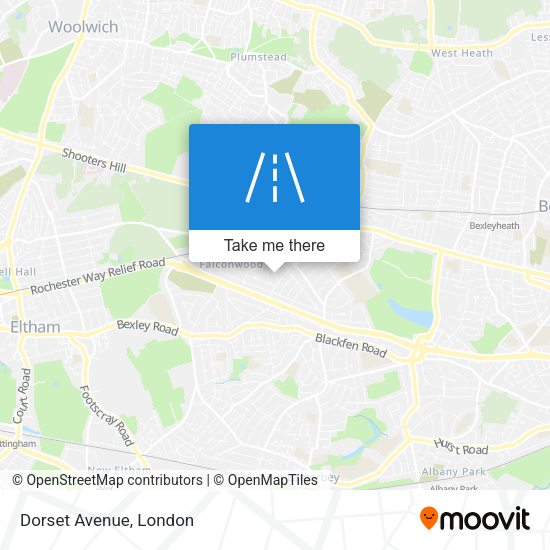 Dorset Avenue map