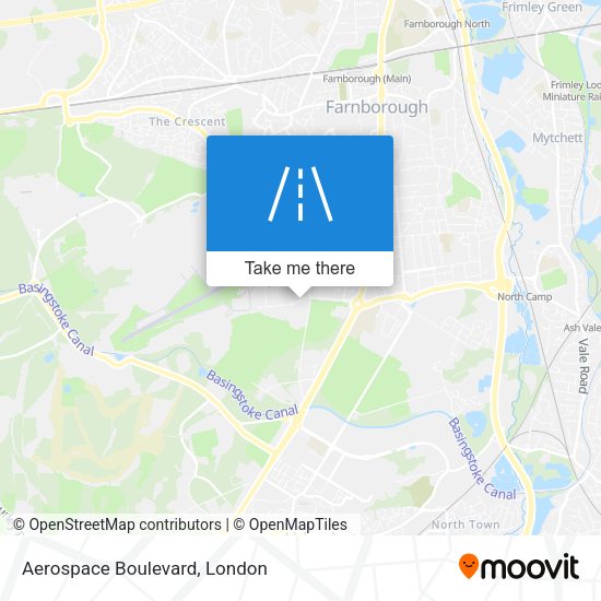 Aerospace Boulevard map