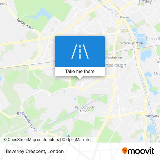 Beverley Crescent map