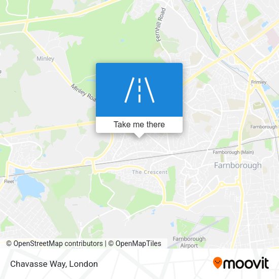 Chavasse Way map