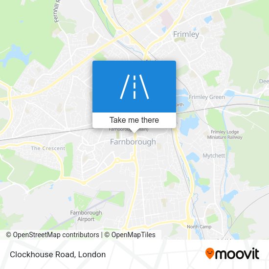 Clockhouse Road map
