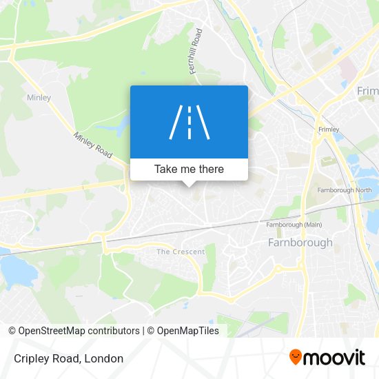 Cripley Road map
