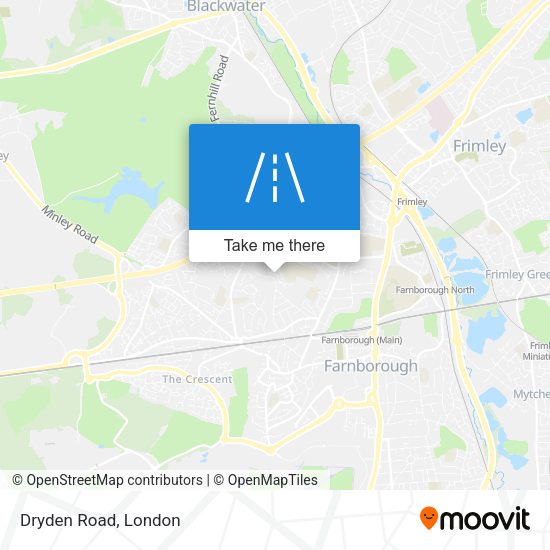 Dryden Road map