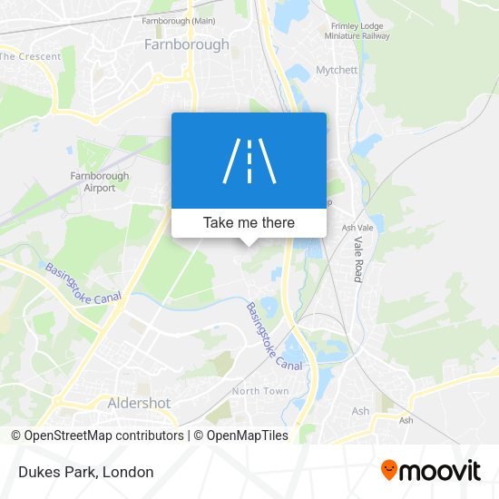 Dukes Park map
