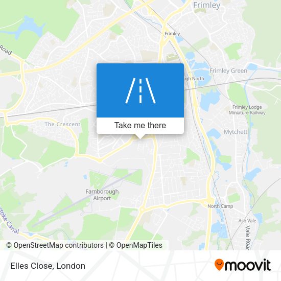 Elles Close map
