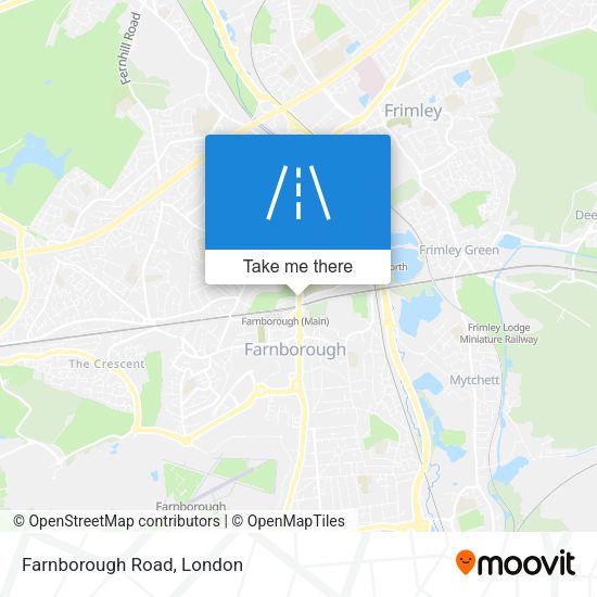 Farnborough Road map