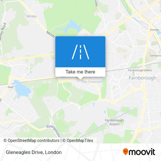 Gleneagles Drive map