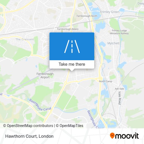 Hawthorn Court map