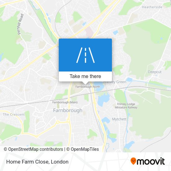 Home Farm Close map
