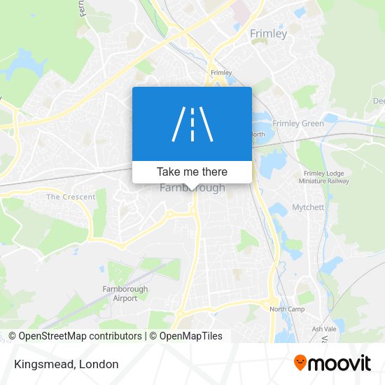 Kingsmead map