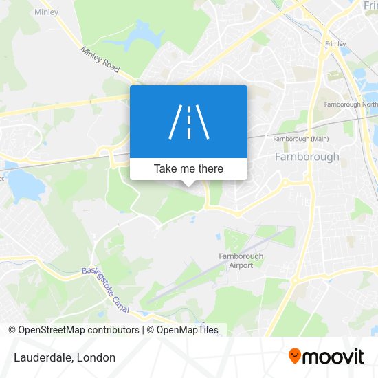 Lauderdale map