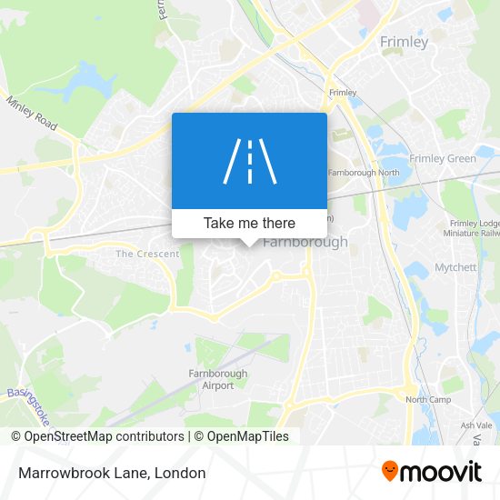Marrowbrook Lane map
