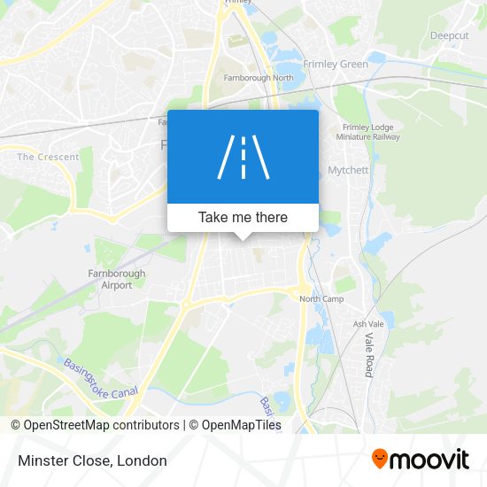 Minster Close map