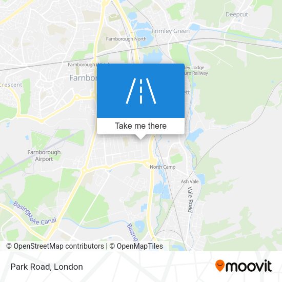Park Road map
