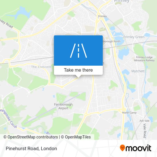 Pinehurst Road map