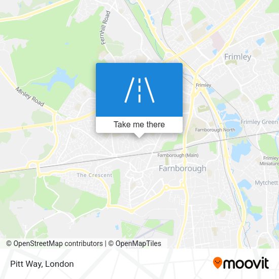 Pitt Way map