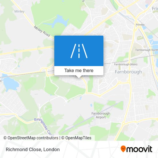 Richmond Close map