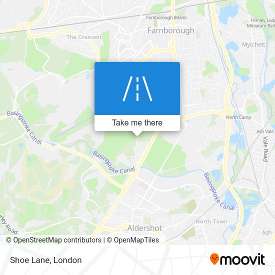 Shoe Lane map