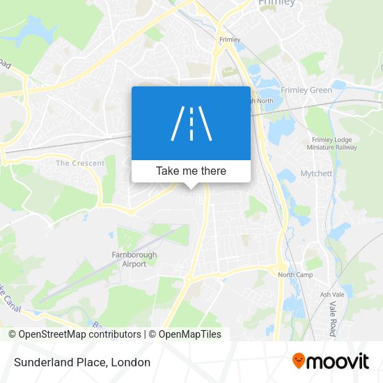 Sunderland Place map