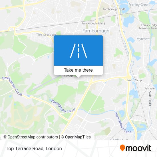 Top Terrace Road map