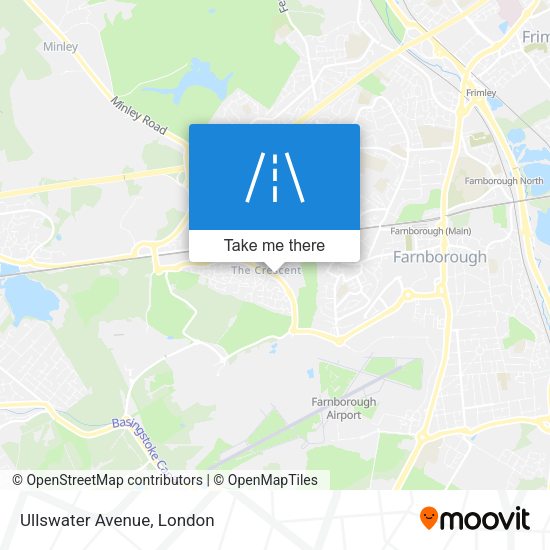 Ullswater Avenue map