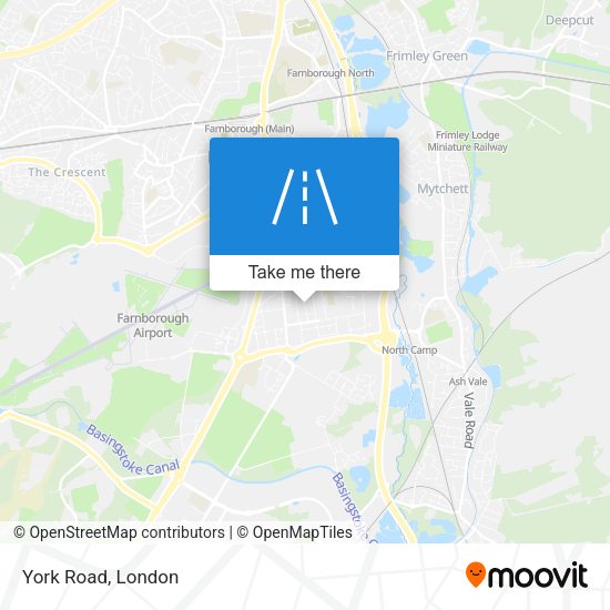 York Road map