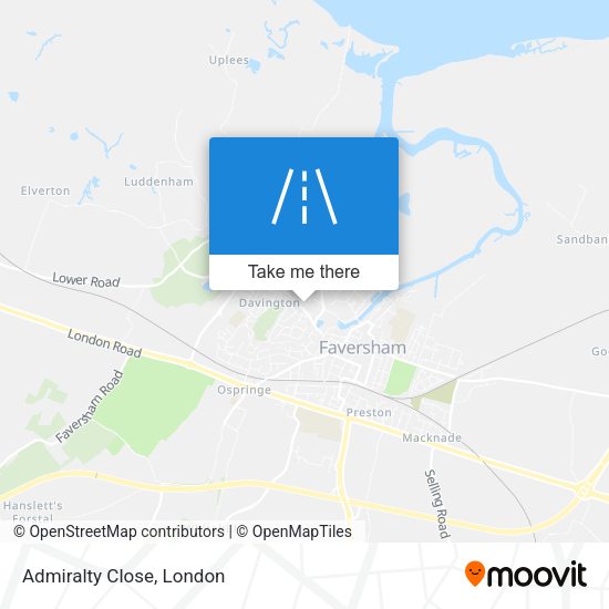 Admiralty Close map