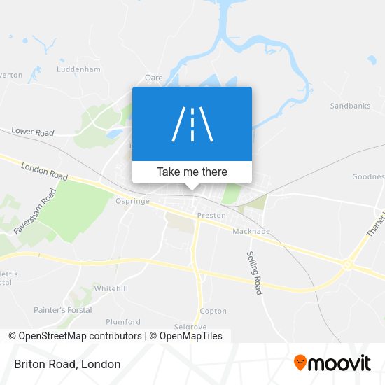 Briton Road map