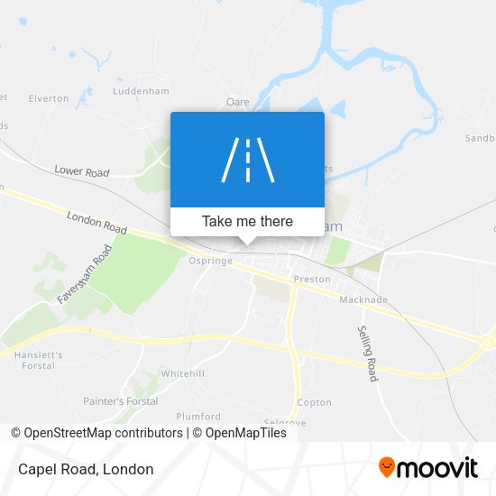 Capel Road map