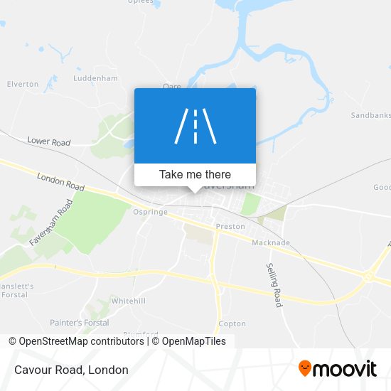Cavour Road map