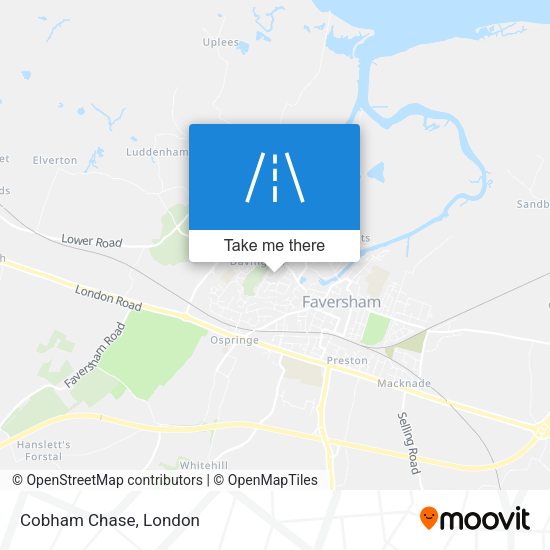 Cobham Chase map