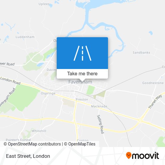 East Street map