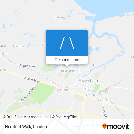 Horsford Walk map