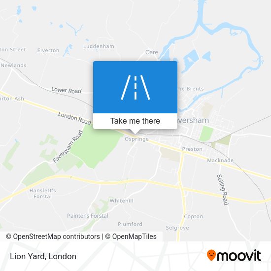 Lion Yard map