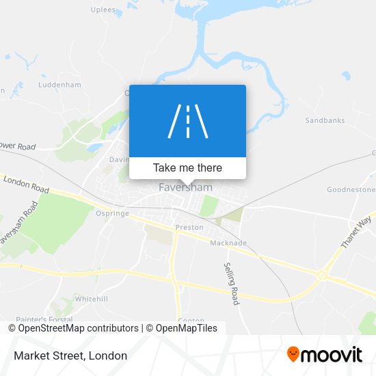 Market Street map