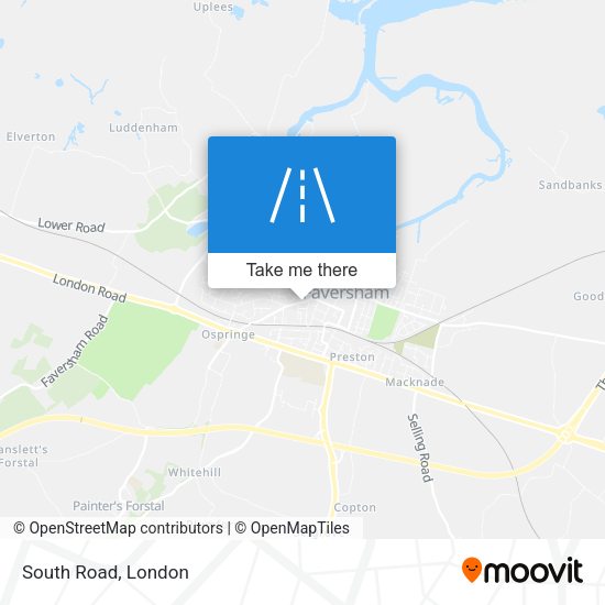 South Road map