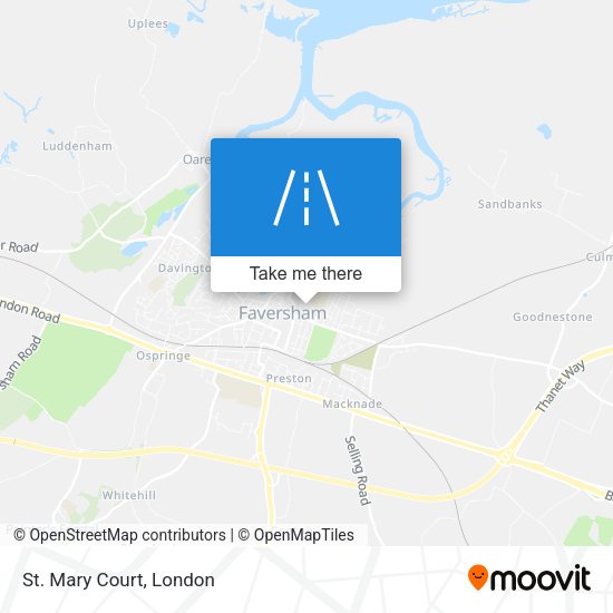 St. Mary Court map