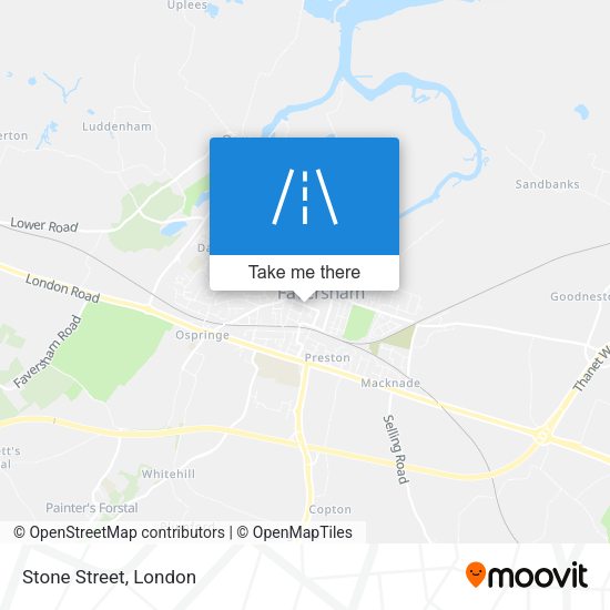 Stone Street map