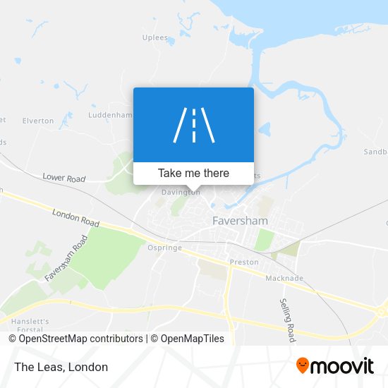 The Leas map