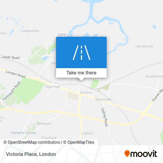 Victoria Place map
