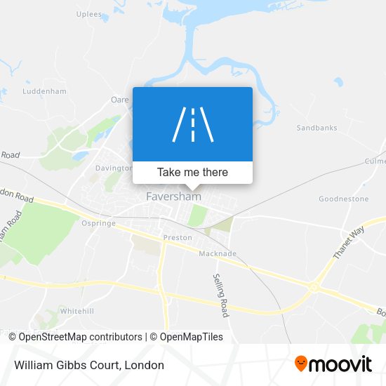 William Gibbs Court map