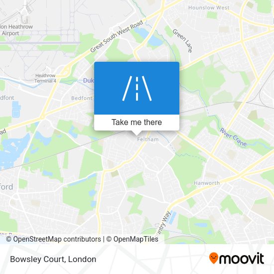 Bowsley Court map