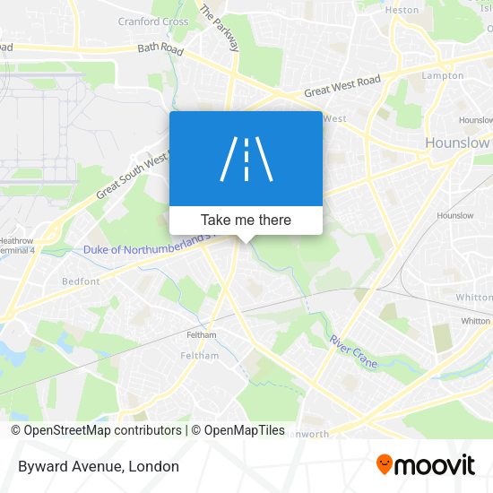 Byward Avenue map