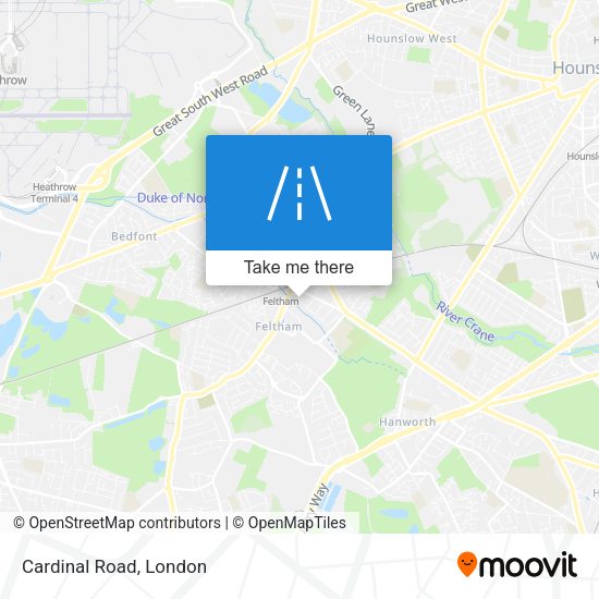 Cardinal Road map