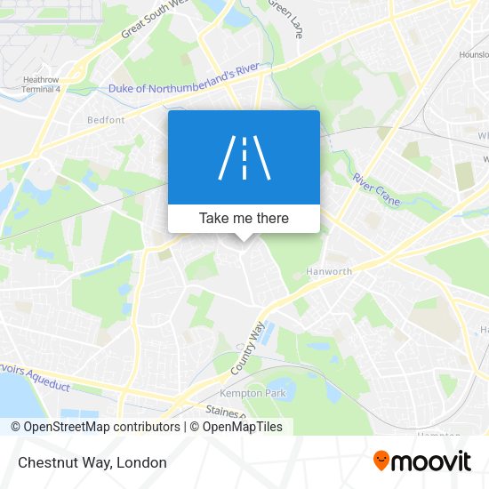 Chestnut Way map