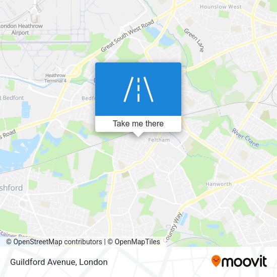 Guildford Avenue map