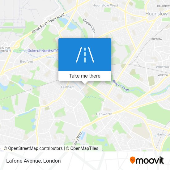 Lafone Avenue map