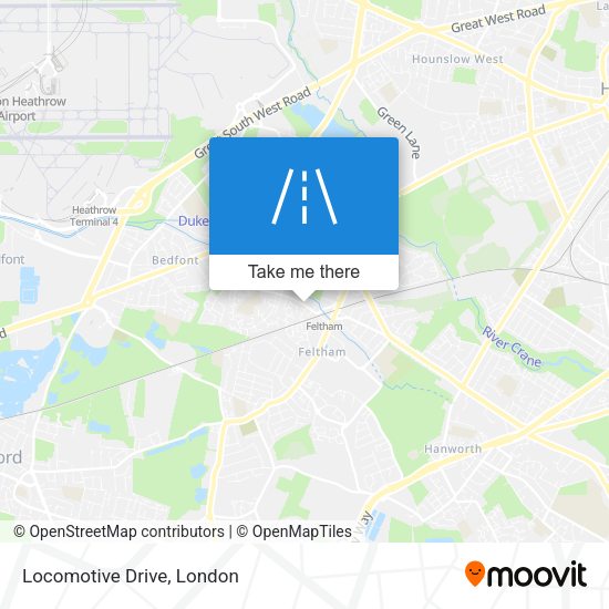 Locomotive Drive map