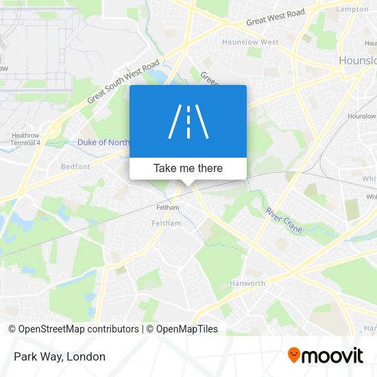 Park Way map