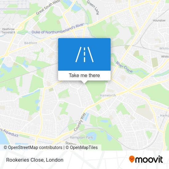 Rookeries Close map